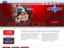 Tablet Screenshot of medstarma.com